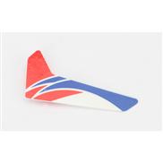 BLH3520R Red Vertical Fin with Decal: mCP X